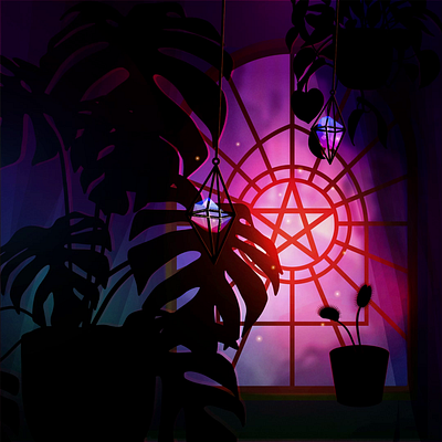 Magical greenhouse 2danimation animation graphic design illustration motion graphics motionart