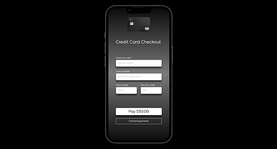 Daily UI - 002 - Credit Card Checkout 002 dailyui design figma ui