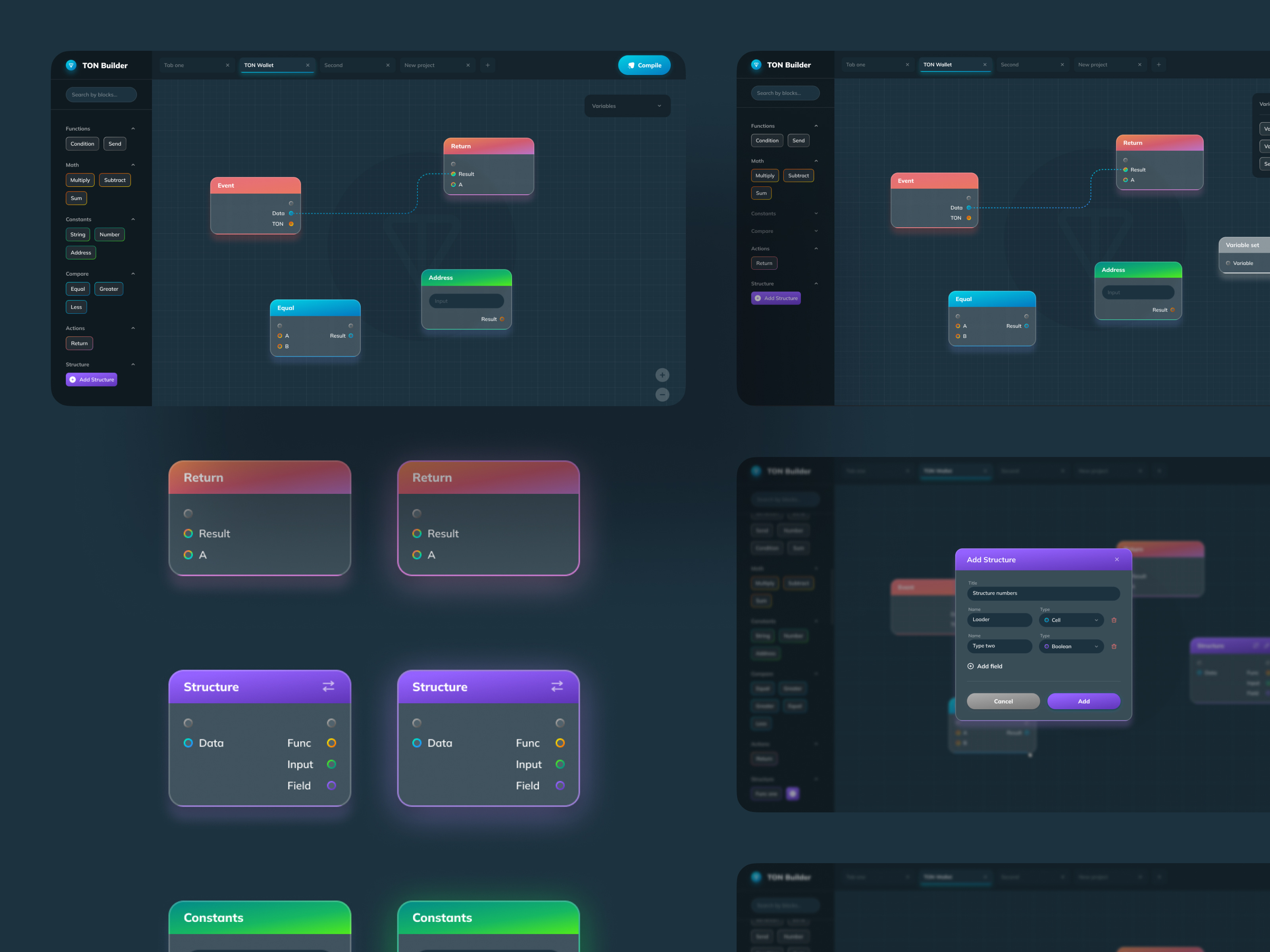 TON DApp Builder by Roobinium on Dribbble