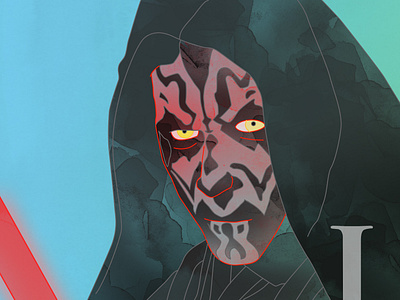 CAPC Star Wars Issue darth maul illustration star wars