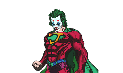Joker color dc dcart design graphic design illustration illustrator joker procreate vector