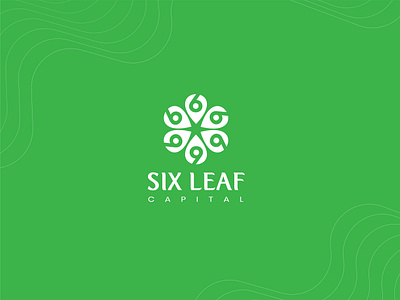 Six Leaf Family Investment Firm Business Logo Design brand visual identity design branding logo