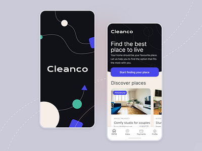 Home Finding App Home UI app design app screens visual design app ui showcase design dreamhome dribbbleshot e commerce app ui exploreresidences homesearch househunting propertydiscovery realestateapp smartliving ui userexperience uxdesign