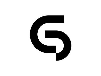 GS monogram abstract brand branding design gs gs logo icon identity initial letter logo mark minimal modern monogram symbol