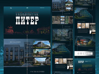 Country village concept #02 design graphic design illustration typography ui ux