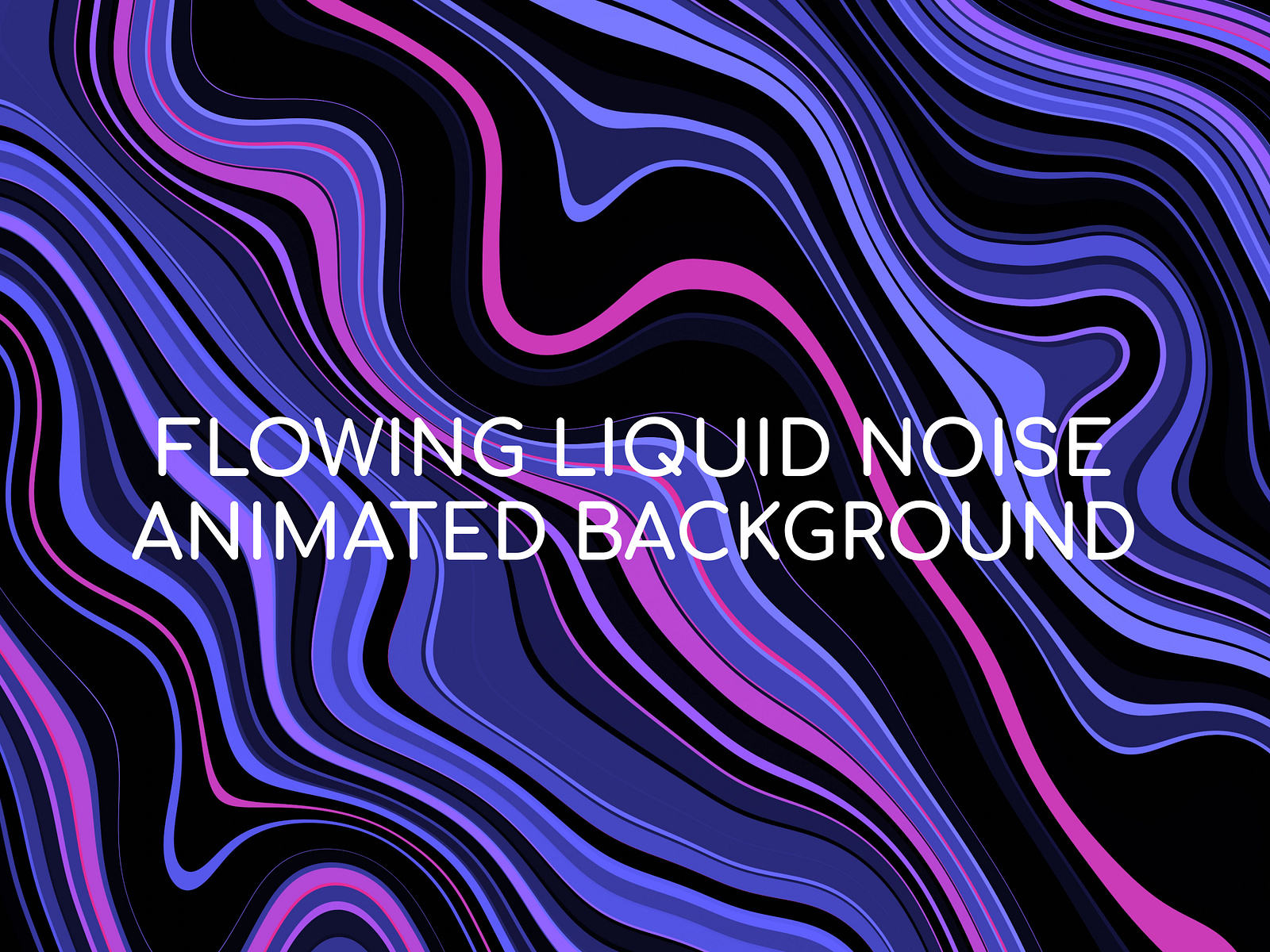 FLOWING liquid noise animated background by xerpage on Dribbble