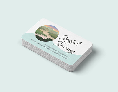 Business Cards - Joyful Journey branding logo