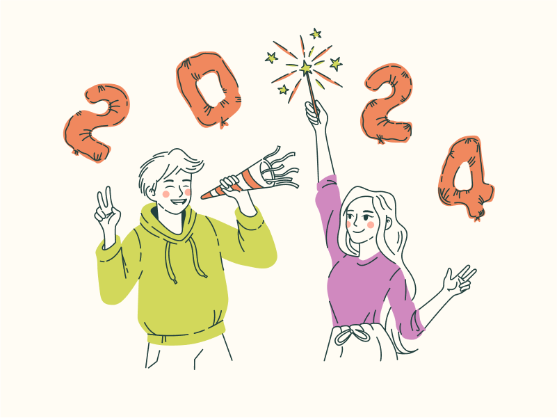 Couple 2024 Calendar Illustration By Pixelz On Dribbble   Original 41b0d600b8e230e89bb410dcb81ae6ad 