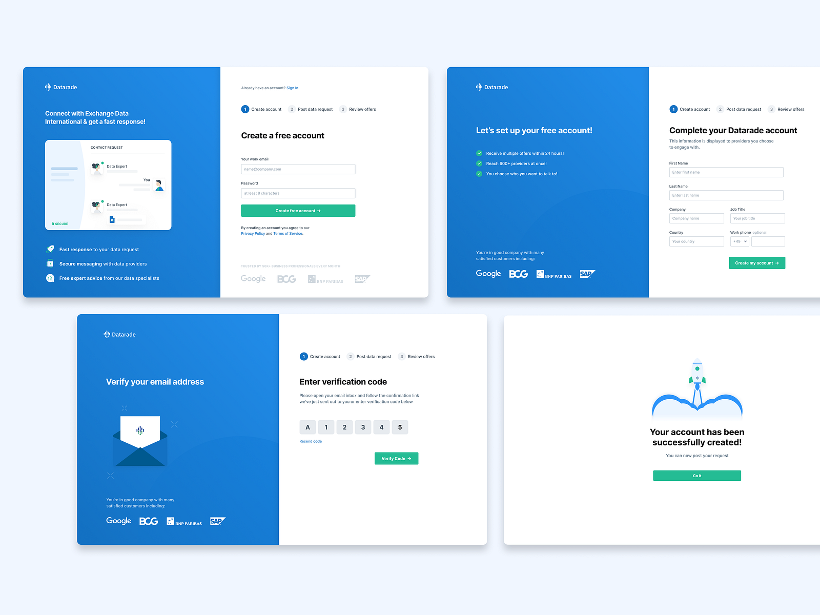 Create new account sign up page by kirillus on Dribbble