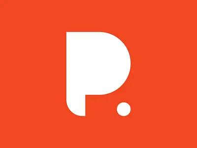 P. branding logo