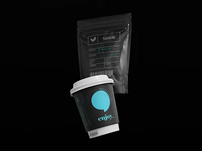 Paper Cup 8oz 250ml Mock up cup brand package paper template