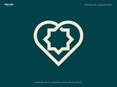Love Moslem Logo 3d animation app art branding design graphic design illustration logo ui