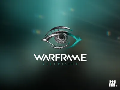 Warframe Television logo design digital extreme game graphic design identity illustrator logo ninja photoshop steam television vector warframe