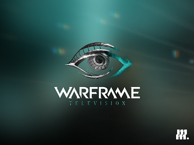 Warframe Television logo design digital extreme game graphic design identity illustrator logo ninja photoshop steam television vector warframe