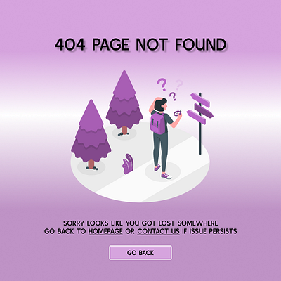 404 error page appdesign dailyui dailyuichallenge design mobileappdesign ui webdesign