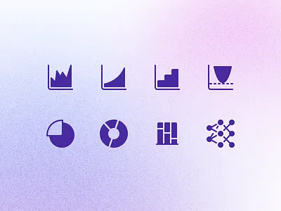 Solid Data Icons #1 barchart charts data data visualization dataviz graph icon set icons ui