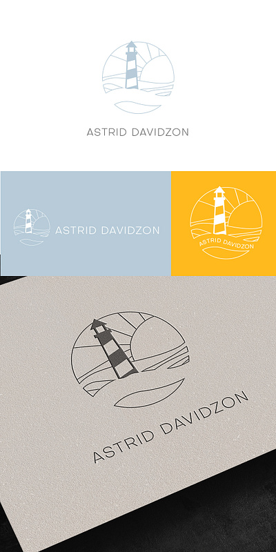 LOGO - LIGHTHOUSE branding design graphic design icon illustration lighthouse logo sun typography vector