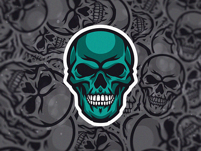 Skull Head | Mascot Design branding corpse demon design devil esport esports logo ghost grim reaper illustration logo logo for sale mascot mascotlogo monster skeleton skull skull logo sport sticker