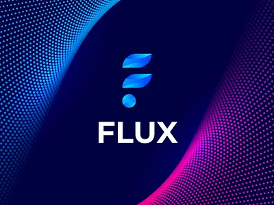 CREATIVE F LETTER LOGO DESIGN WITH GRADIENT abstract symbol branding graphic design