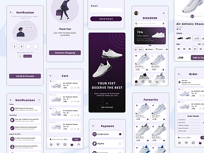 Trekist- Shoes Marketplace Mobile App create account ecommerence forget password login nike mobile app order completion order confirmation otp payment method payment verification prototype for shoes registor user shoes app shoes brand shopping sign in signup splash screen user authencation user verification