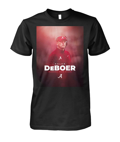 Head Coach Kalen DeBoer Alabama Football Shirt