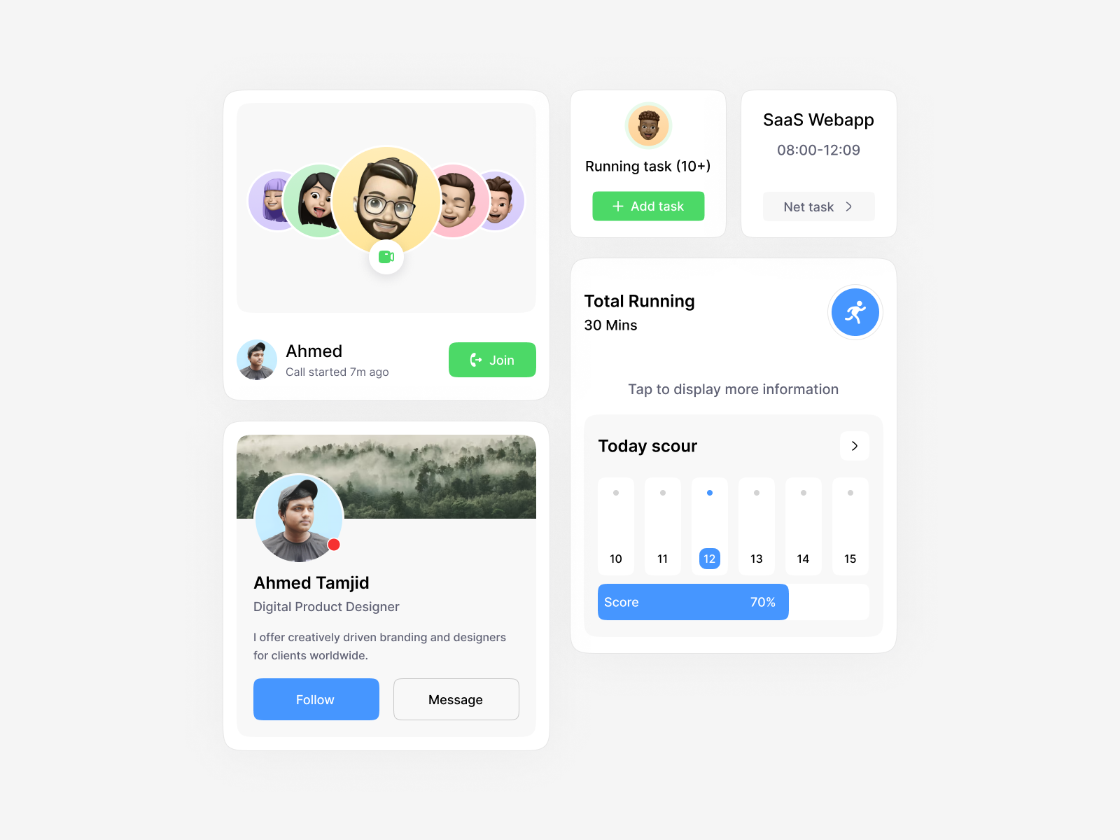 Ui Element ahmed tamjid app design avater clean dashboard element ios minimal mobile app saas ui ui app ui design ui element ux web