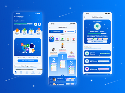 Campaign #ForABetterWorld App UI Redesign campaign figma mobile app mobile app design ui uiux user experience user interface ux