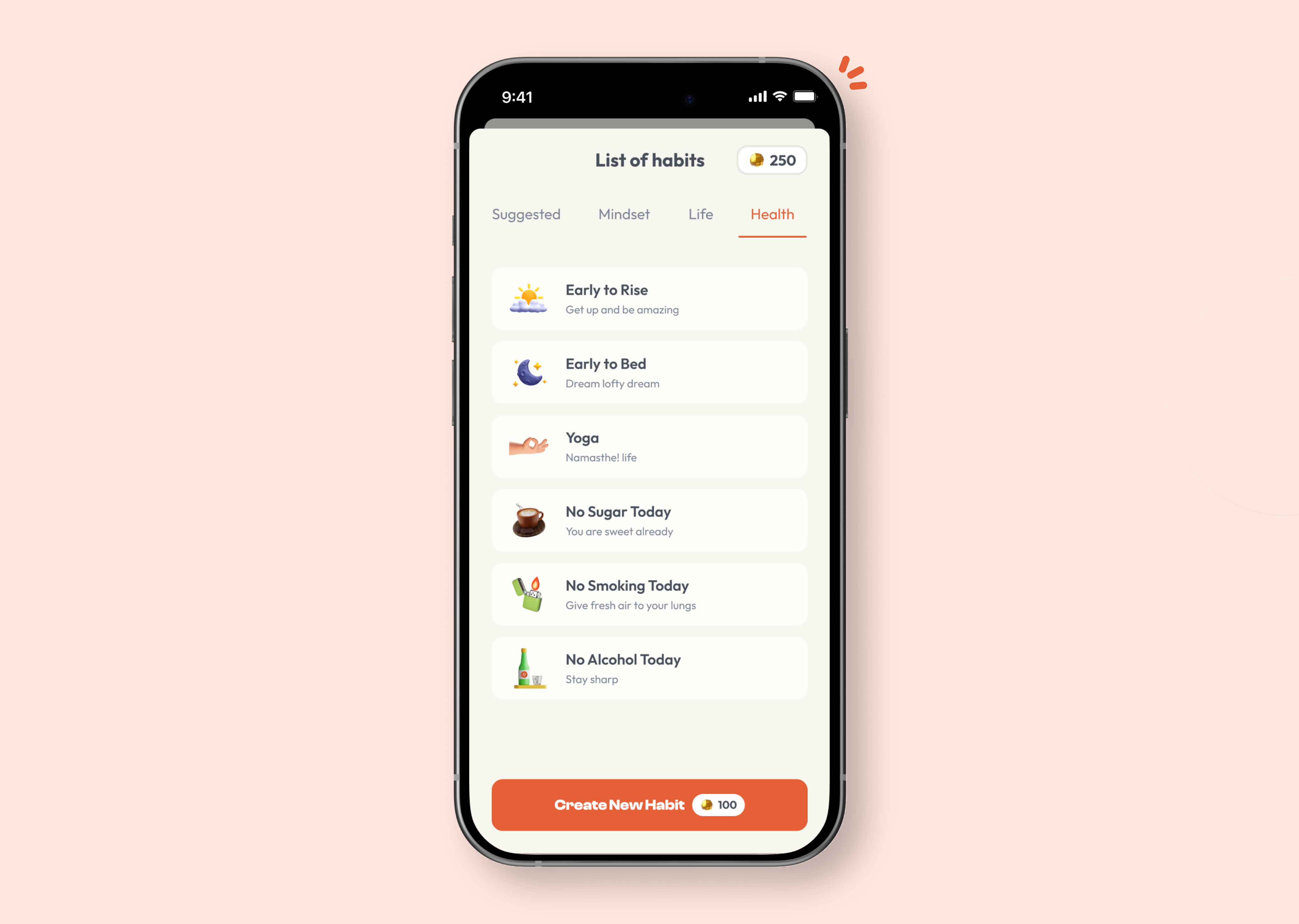 Habit Tracker design goals habit habit tracker minimal personal self improvement ui user experience user interface ux website