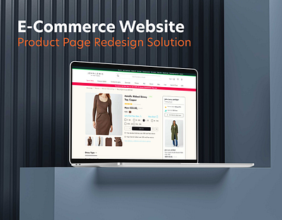 E-commerce Website Product Page Redesign Solution abstract branding corporate creative design e commerce e commerce product e commerce website solution graphic design illustration logo pdp product page ui uidesign uiux website