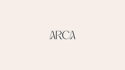 ARCA cosmetic brand branding company cosmetic cosmodrome art creative design girl graphic design illustration lettering logo logotype malina cosmica mark sale style thin typography woman