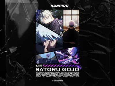 Streetwear Design - Satoru Gojo artwork