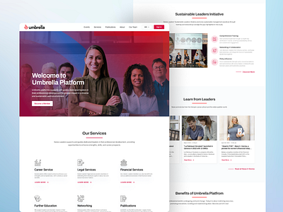 Agency Landing Page agency analytics design landing page minimal ui ux white