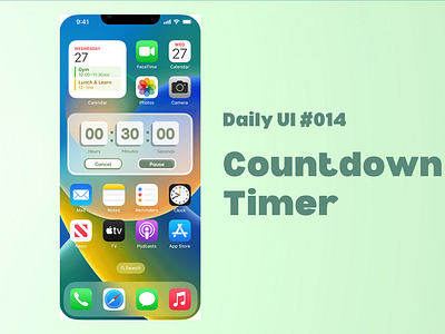 Daily UI #014 Countdown Timer countdown timer daily ui daily ui 014 uiux