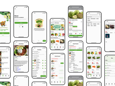 Sayurmang App app branding figma graphic design interaction design marketplace mobile mobile app ui user experience user interface ux