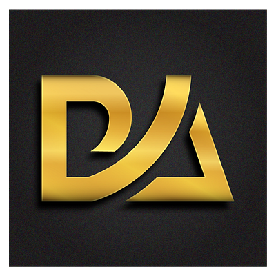 DA Logo 1 branding design graphic design logo