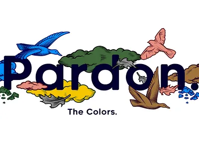 Pardon Supply logo illustration birds blading branding clipart clothing clowds logo design logo illustration marketing old illustrstration pardon pardon supply skating themskates vector illustration vintage