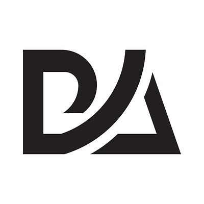 DA Logo 2 branding design graphic design logo