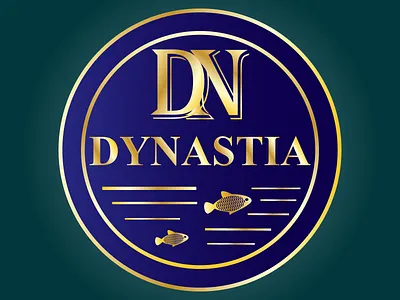 Logo for the wholesale trading company "Dynastia" branding design graphic design illustration logo typography ui ve vector