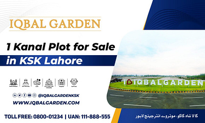 1 Kanal Plot for Sale in Kala Shah Kaku, Lahore plot plot for sale plot in lahore