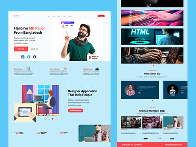 Web Design Landing Page product resarch ui web design