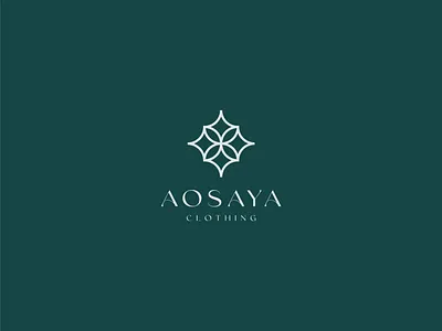 Aosaya Clothing brand logo design,minimalist,simple,modern logo artwork branding business clothing combination design fashion graphic design illustration logo minimalist modern simple vector