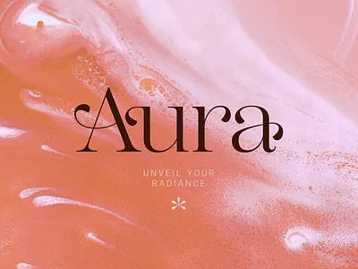 Aura - Branding brand identity branding corporate identity cosmetics design graphic design identity lettering logo logo design logotype typography visual identity