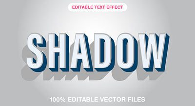 Shadow 3d editable text style Template 3d text effect creativity graphic design illustration shadow of the soul shadow text shape vector text mockup