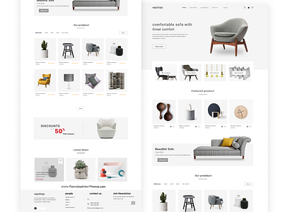 Application and website design for home appliances store application ui ux website