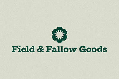 Logo Design for Field & Fallow Goods brand brand identity branding design graphic design logo logo design logomark retro vintage