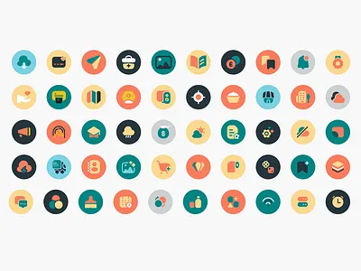 Iconography branding graphic design ui