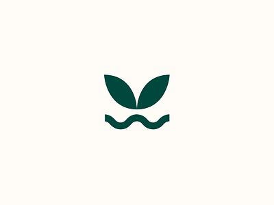 EcoWaves Branding branding logo