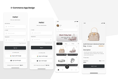 e commerce app design app design mobile app ui ux