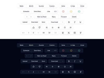 Group of Button Groups ⚡ button button group button groups buttongroup buttongroups buttons components figma group groups ui ui components web design