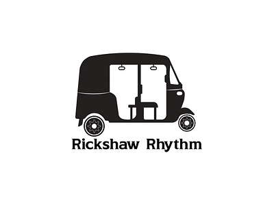 Rickshaw Rhythm Logo Design. branding car logo car service design graphic design ill illustration logo logos vector